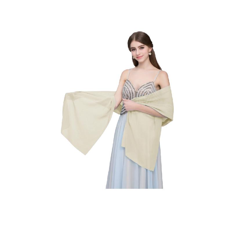Chiffon Shawl for Women Lightweight Scarves Beach Towels Sun-protective Shade-providing Decorative Scarves Neck Warmers and Evening Gown Scarves
