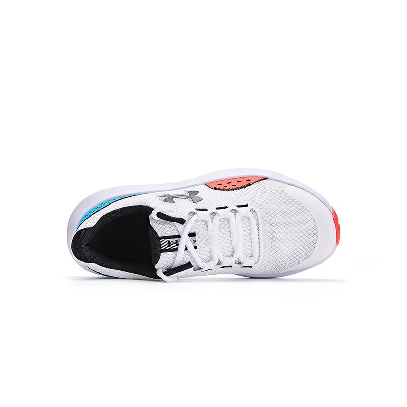 Under Armour Non-Slip Low-Top Running Shoes Unisex Sneaker White 3027825