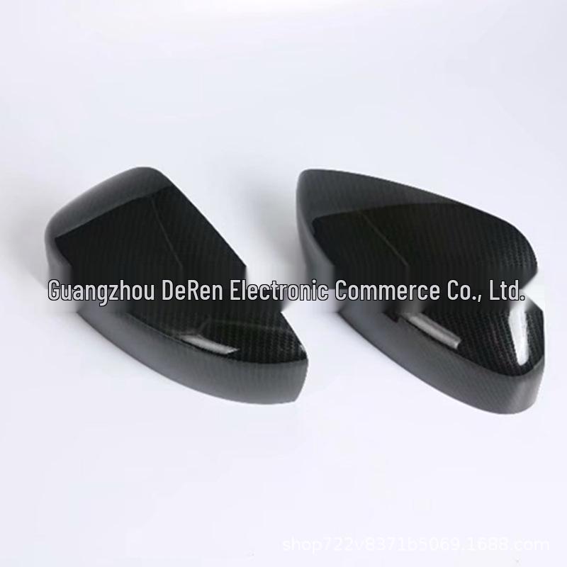 Carbon Fiber Pattern Rearview Mirror Cover for 2017-2020 Mazda CX-5 (Second-Generation)