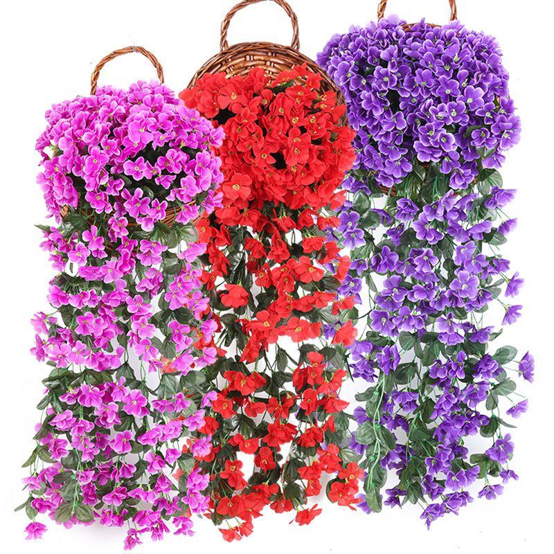 Beautiful 5 Petals Orchid Artificial Vine For Sophisticated Wedding And Party Decor