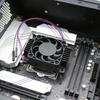Brushless CPU Cooling Fan With Aluminum Heatsink Low Noise Radiator Heat Dissipation Fan For CM4 Development Board