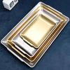 Premium Gold 304 Stainless Steel Serving Tray