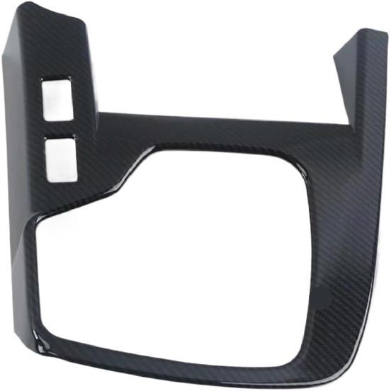 Car Center Control Gear Shift Panel Frame Decoration Cover Trim Compatible for Jaguar E-pace E Pace 2018-2023 Interior Accessories(Carbon Fiber Look)