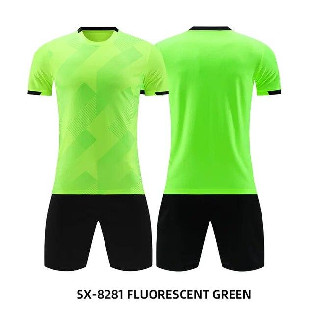 Professional Adults Kids Football Jerseys Customize Team Training Uniforms Shirts Futsal Sportswear Man Woman Sports Tracksuit