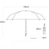 Strong Windproof Automatic Umbrella 72 Bone Sunshade Large Size Uv Protection Folding Men's Umbrella Rain Umbrellas for Women