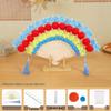 DIY Peking Opera Fan Kit: Chinese Handmade Pipe Cleaner & Creative Folding Fan for Kids