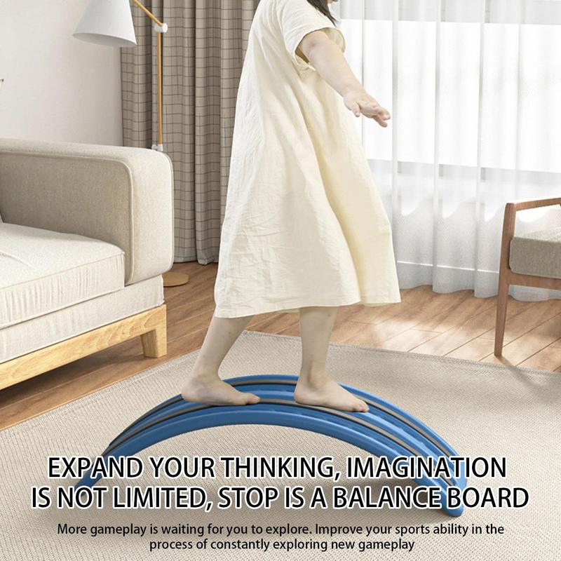 Sensory Training Balance Board Multifunctional Seesaw Balancing Toy Non Slip Balance Rocker Board Balance Board