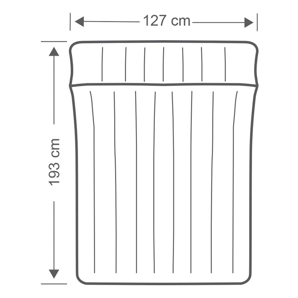 intex Air Bed Mat for Camping 127 X 193 X 24 Cm 67999 Japanese [Genuine Product]