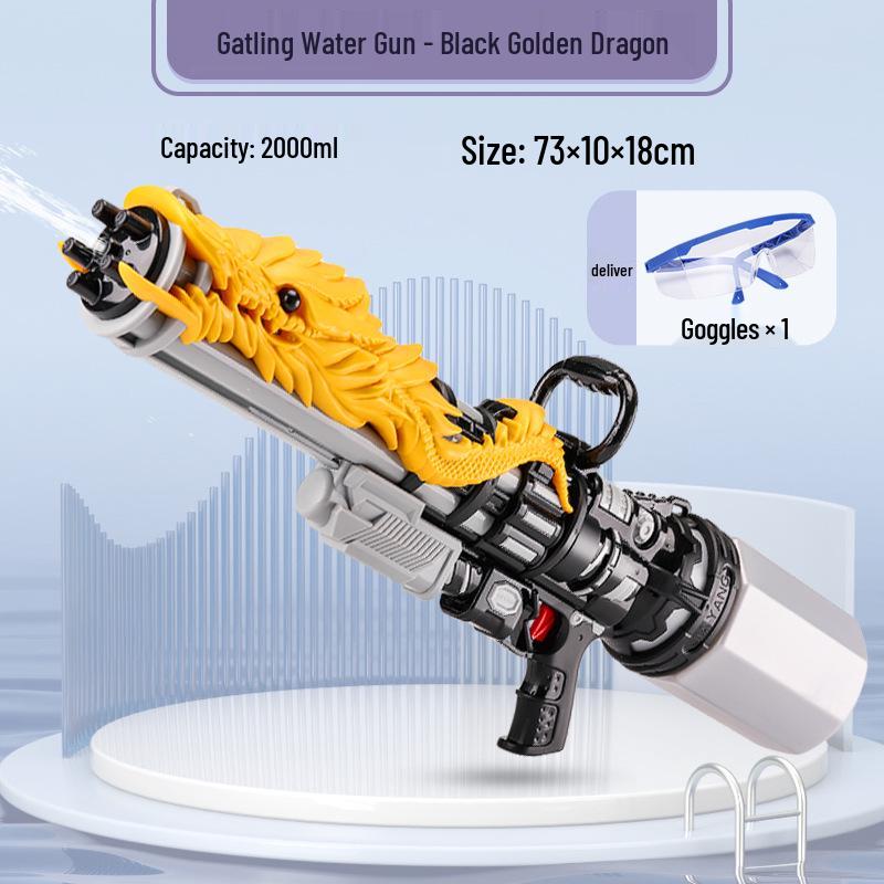 Large Capacity Water Gun Toy for Girls - Pull-Type Squirt Gun with Girlish Heart Design