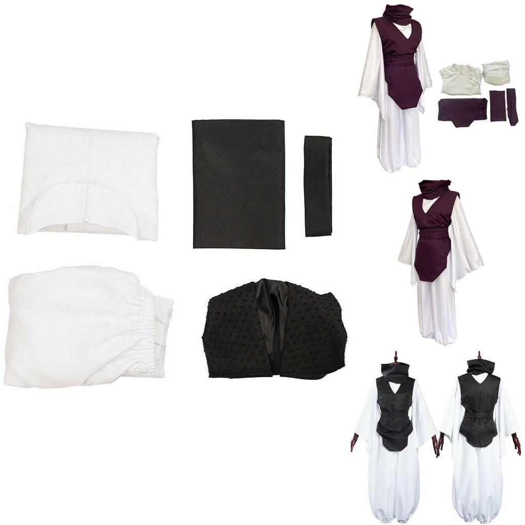 Fantasia Cosplay Jujutsu Kaisen Choso Para Jogo e Anime Role Play Preto/marrom S-xxxl