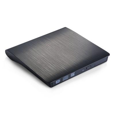 Qtuo USB 3.0 Portable CD-RW/DVD-RW Drive, Compatible with Windows and Mac OS, External CD-RW/DVD-RW Player/Recorder with USB Cable, Ultra-Slim