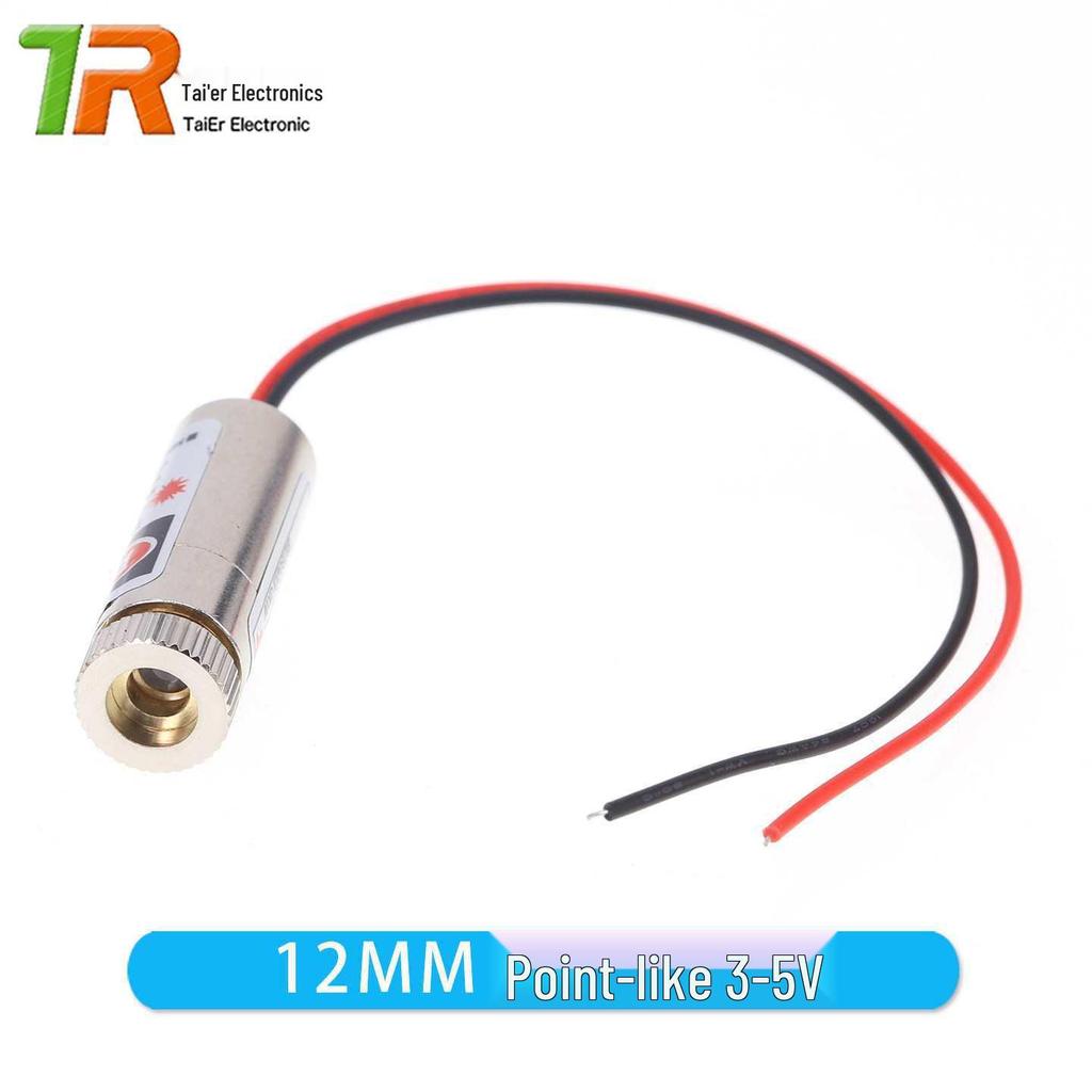 3V-5V 5mW Red Dot & Line Laser Diode, Copper Semiconductor, 6-12MM Diameter
