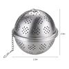 Stainless Steel Ball Tea Infuser Mesh Tea Filter Strainer with Hook for Loose Leaf Tea and Seasoning Spices