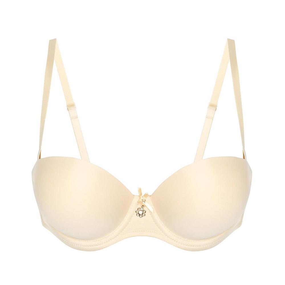 

Женский поддерживающий бюстгальтер NBB Бюстгальтер без бретелек с полной поддержкой телесного цвета