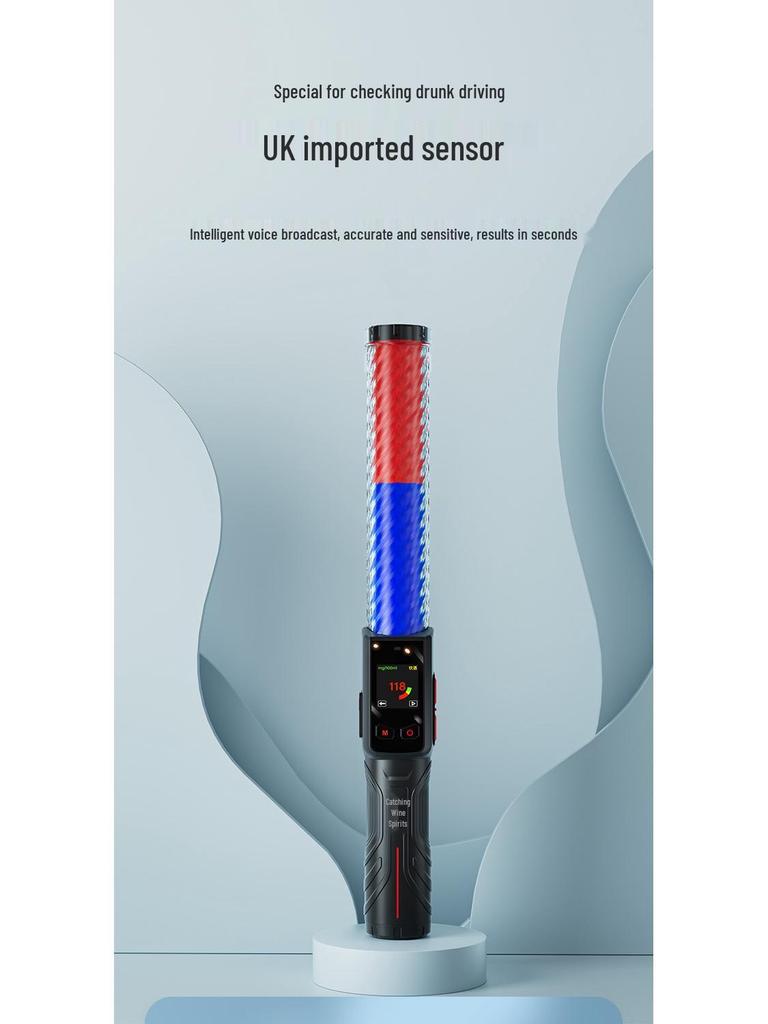 High-Precision Breathalyzer for Rapid Drunk Driving Detection