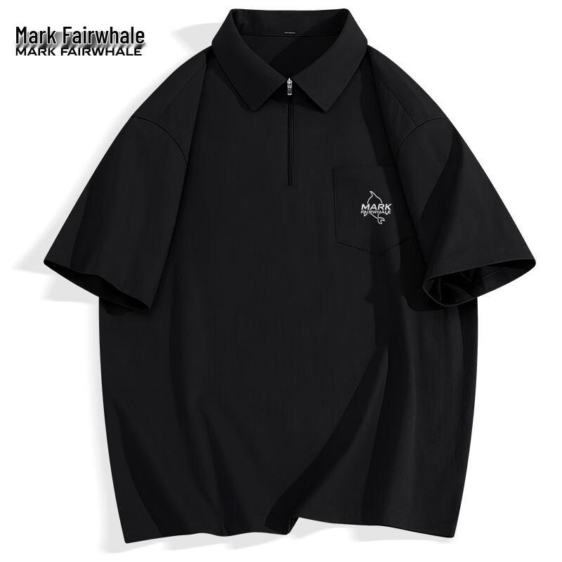 Mark Fairwhale Men's Half-Zip Polo Shirt