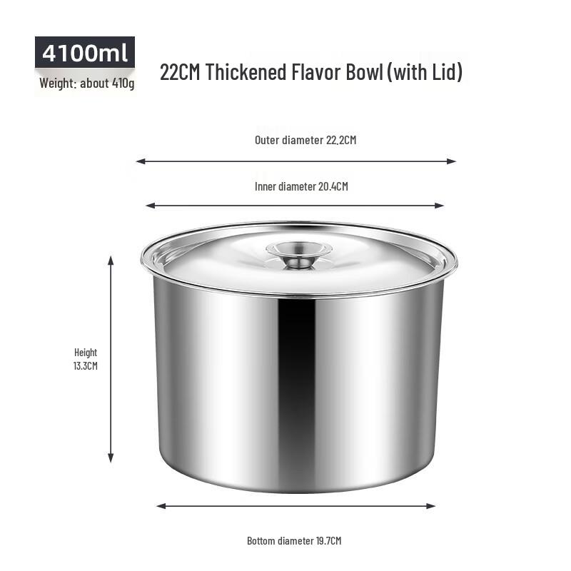 10-Piece Commercial Stainless Steel Condiment Jar Set