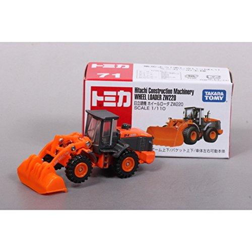 Takara Tomy Tomica No. 071 Hitachi Construction Machinery Wheel Loader ZW220 (Boxed) Miniature Car Toy