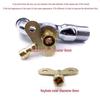 Lockable Quick-Open Faucet Key