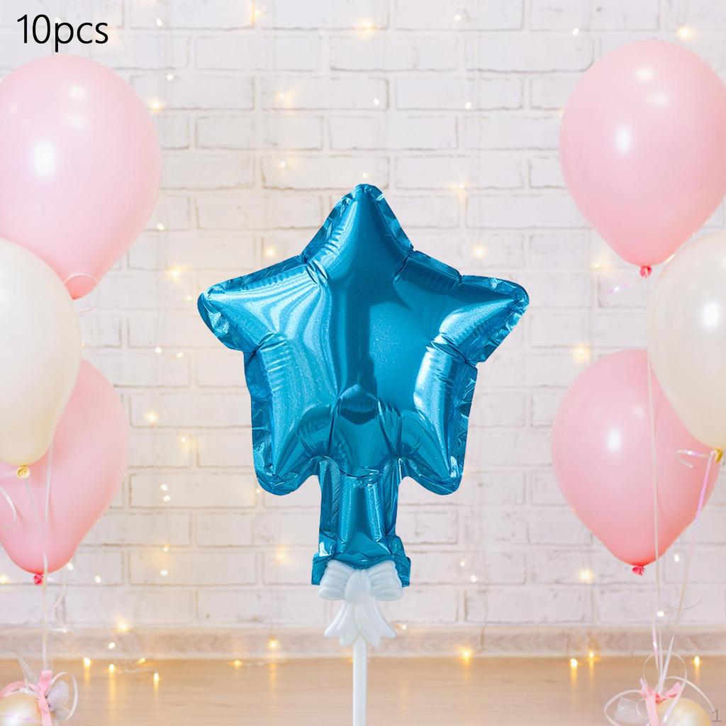 10 Pièces Ballon Foil 5" Bal de Promo Fiançailles Baby Shower Anniversaire Ornements