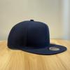 Customizable Flat-Brim Five-Panel Hip-Hop Hat with Logo - European & American Trend Style