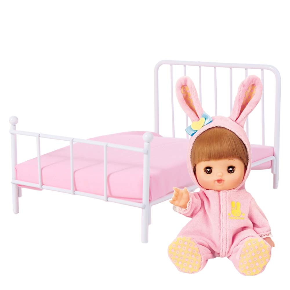Iron Frame Doll Bed Furniture 1:12 Scale Mini Bed Model Dollhouse Bed  Dollhouse Accessories
