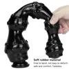 Huge Long Anal Toys Black Dildo For Woman Men Anal Masturbation Dilator Deep-In Anal Strip Buttplug