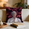 Baldurs Gate 3 Astarion Cushion Cover Short Plush Pillowcase for Bed Sofa Carwashable