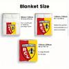 RC Lens 2D Flat Pattern Flannel Blanket High quality All Seasons Warmth and Comfort Perfect for Christmas Gifts.