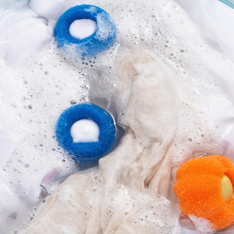 3 Pcs/bag Washing Machine Anti-entanglement Cleaning Clothes Ball Home Portable Decontamination Magic Laundry Balls Products