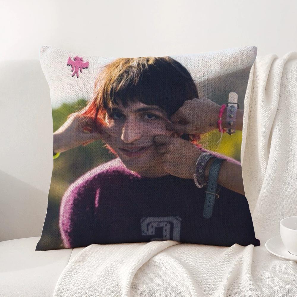 Singer Porter Robinson Pillow Case Natural Linen Organic Fabric Double-Sided Printing Breathable Perfect Gift For Decor