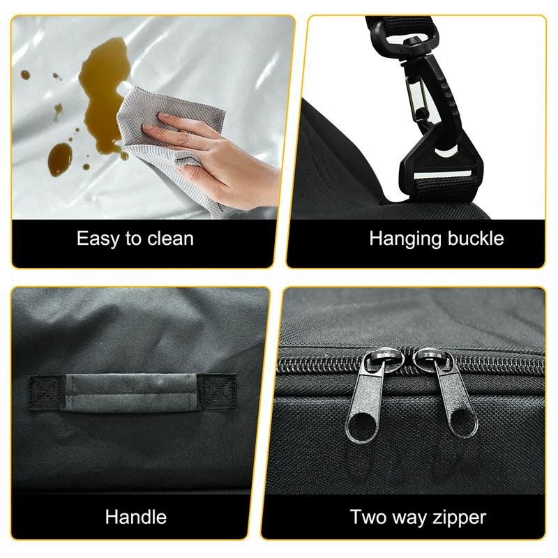 Car Rear Trunk Lower Bed Oxford Cooler Storage Bag For Tesla Cybertruck 2024 Ulation Waterproof Organizer Stowing Tidying