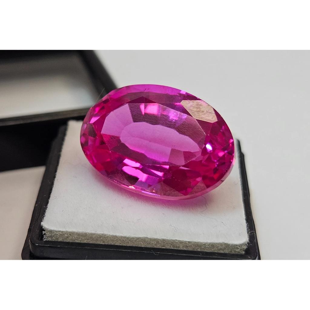Natural Pink Color Sapphire Oval Cut 30+ Ct Stunning Loose Gemstone
