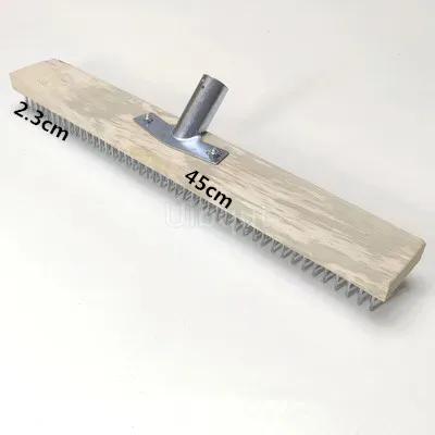 Grill Cleaning Brush BBQ tool Grill Brush 3 Stainless Steel Brushes In 1 Provides Effortless Cleanin pizza furnace stove brush