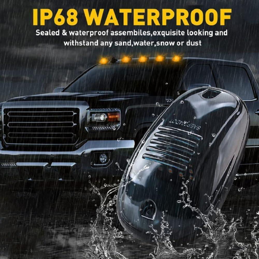 Wasserdichte, bohrfreie Kabinenleuchten, Signalleuchten, Scheinwerfer für LKW/Autos/SUVs, Autozubehör