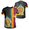 Sri Lanka Patriotic Polo Shirt, Lion Graphic Design, Casual Short Sleeve Top