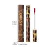 Matte Velvet Misted Leopard Lip Glaze Is Easy To Apply Color, Does Not Stain The Cup, Does Not Fade
