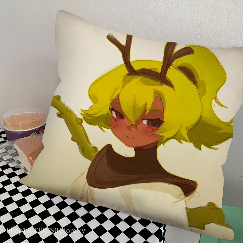 

Игра W-Wakfu S-Стратегия Наволочка Квадратная Подушка Спальня Диван Досуг Комфорт Подушка Автомобиль Гостиная Домашнее Украшение 16x16Inch