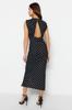 Women's Fashion Casual Sleeveless Mini Multicolor Tulle Fitted Body-Fitting Mini Gathered Zero Sleeve Flexible Knitted Dress