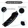 Dash Cover Compatible for Hyundai Azera 2006-2011, Non-Slip Dash Cover Mat Polyester Black Front Dash Cover Mat
