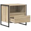Nightstand Set of 2 Sonoma 50 X 39.5 X 50 Cm Particleboard