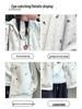 Girls' Loose Fit Zip-Up Hoodie - Autumn 2025 Collection: Lazy Style Hooded Jacket for Big Girls (Spring and Autumn)