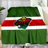 Minnesota wild Blanket Flannel Throw for Sofa, Travel, Camping, Livingroom, Office, Chair and Bed Soft and Warm Holiday Birthday gifts