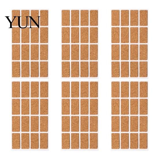 Home Storage Identification Tags Self-Adhesive Cork Labels, Waterproof Stickers with Retro Wood Texture, Oil Proof Classification Marks Removable