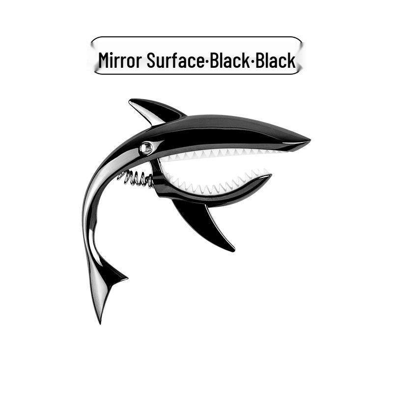 Large Shark Personality Folk & Electric Guitar Capo for Acoustic Guitar and Ukulele