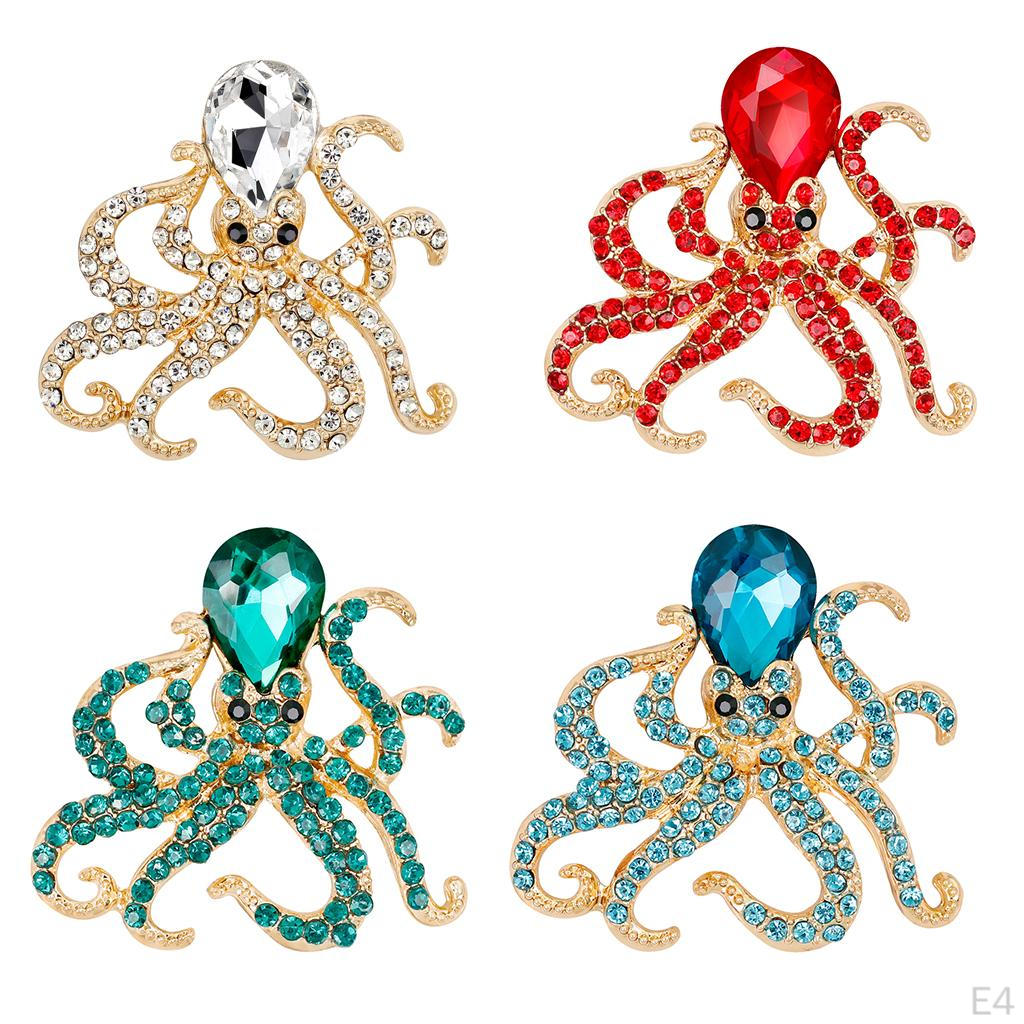 Rhinestone Animal Jewelry Brooch Pins Pendant for Women Girls