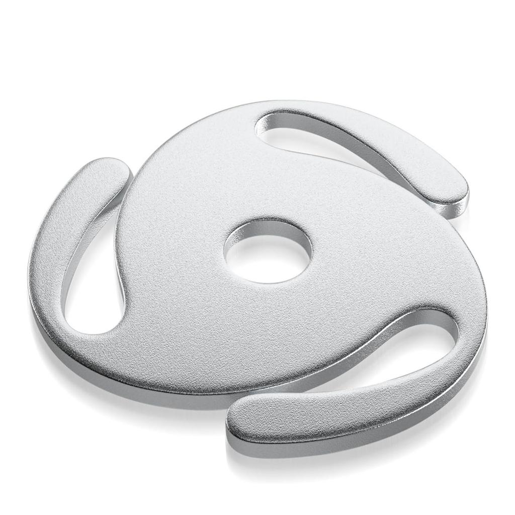 45 RPM Record Adapter Solid Aluminum Alloy High Stability 7 Inch Record 45 Record Spindle Adapter Inserts for Turntable