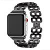 Bling Strap for Apple Watch Band 38mm 40mm 41mm 42mm 44mm 45mm 49mm Women Steel Link iWatch Series 8/7/6/5/4/3/2/1/SE Bracelet Metal
