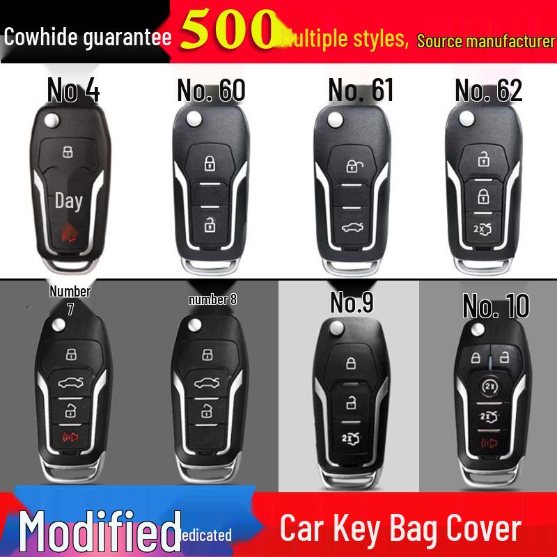 Enhanced Folding Key Fob Cover for Nissan, Geely, Dongfeng, Honda, Toyota, Peugeot