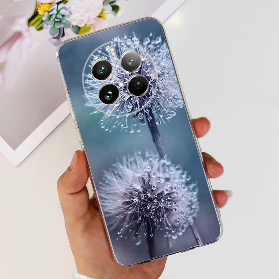 For Realme 12 Pro Plus Case Popular Flower Astronaut Soft Clear Silicone Phone Cover on Realme 12 Pro 5G 2024 Funda RMX3842 Case